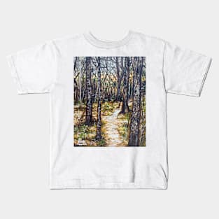 'Woods At Dusk' Kids T-Shirt